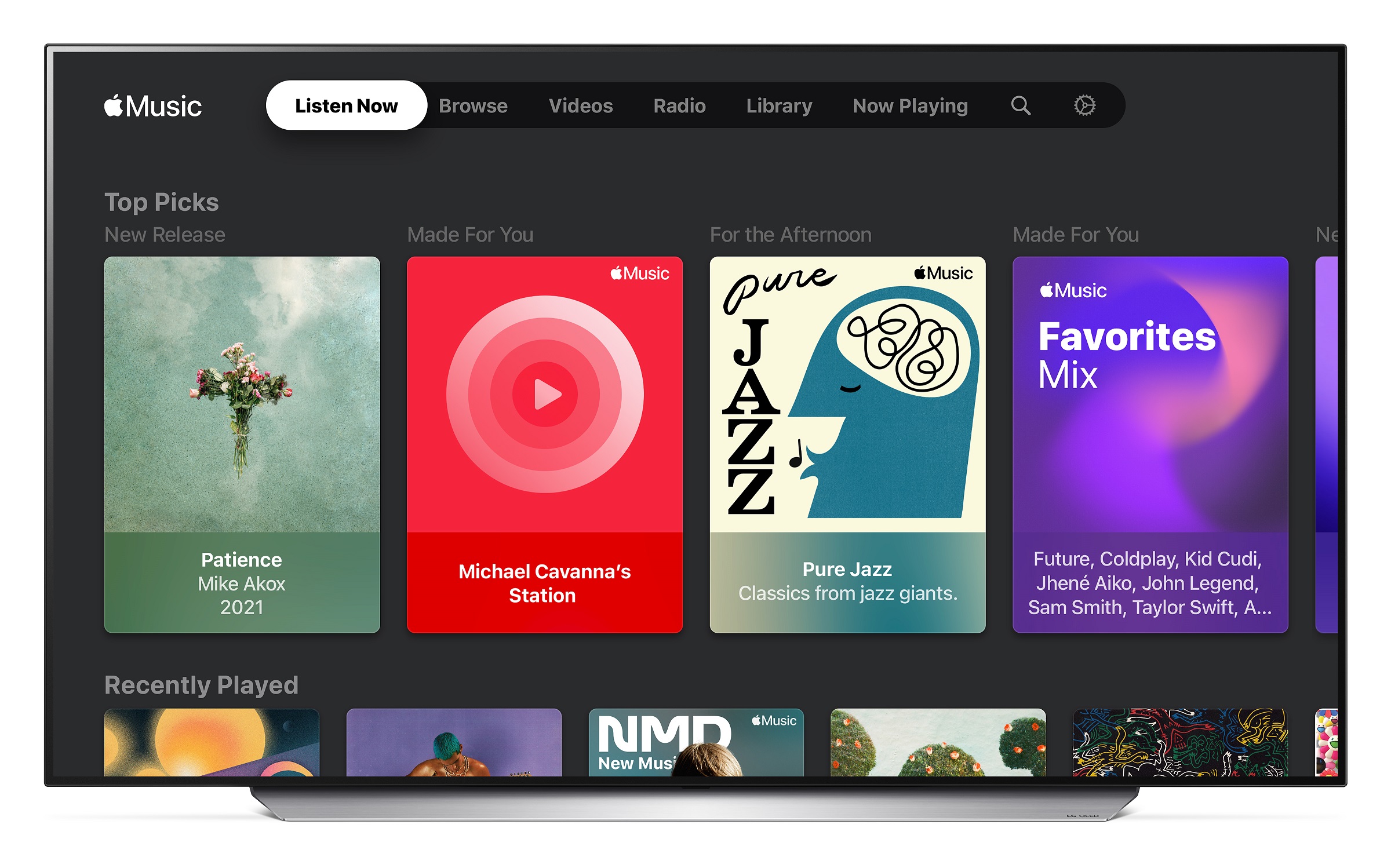 Apple Music app now on LG Smart Tvs