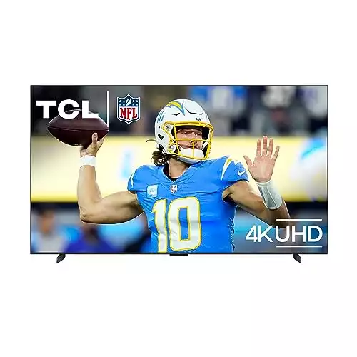 TCL 98-Inch Class S5 4K LED Smart TV with Google TV (98S550G, 2023 Model), Dolby Vision, HDR Ultra, Dolby Atmos, Google Assistant Built-In with Voice Remote, Works with Alexa, Streaming UHD Television