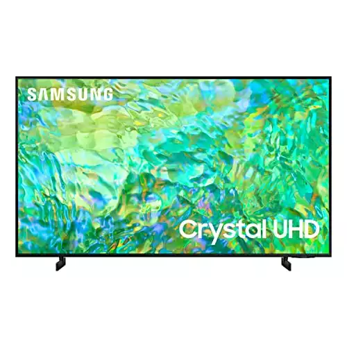 SAMSUNG 65-Inch Class 4K Crystal UHD CU8000 Series LED Smart TV with Alexa Built-in (UN65CU8000, 2023 Model)